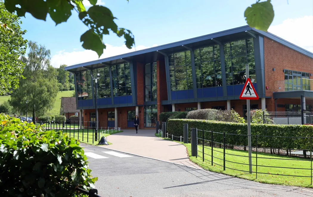 First-rate facilities - new Sixth Form Centre and Library