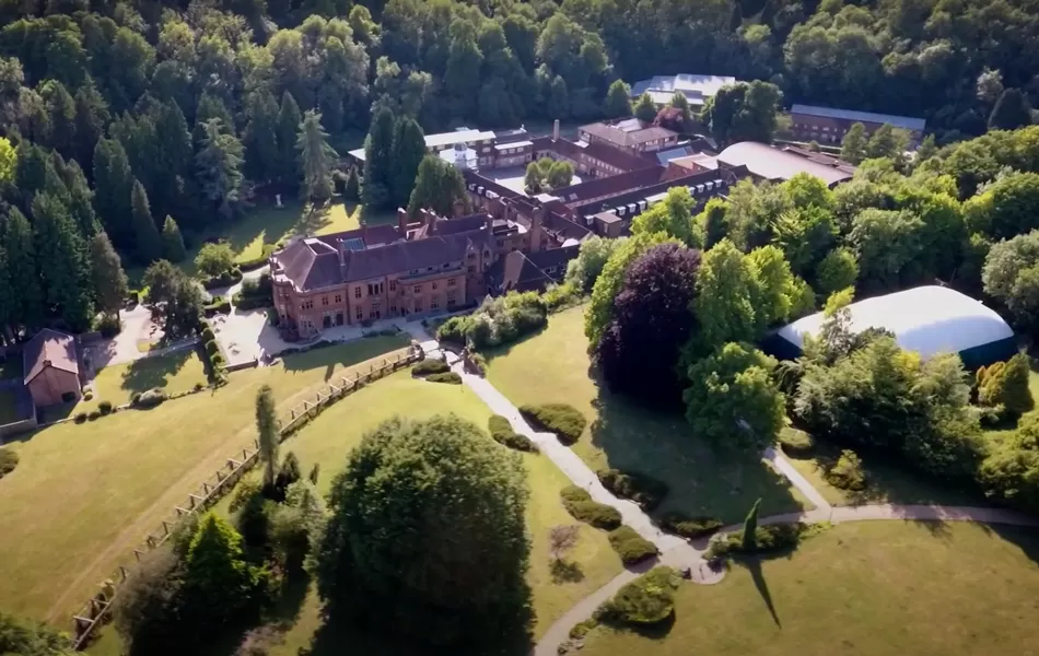 Woldingham from the air