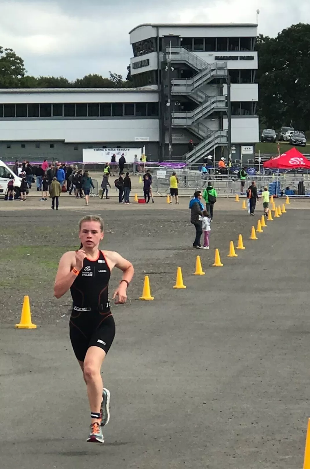 Maisie competes at British Triathlon U20 Festival
