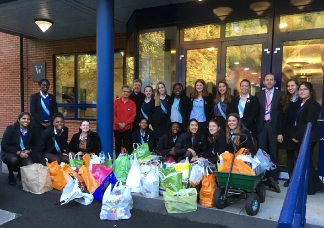 Harvest Festival Produce Supports Purley Food Hub