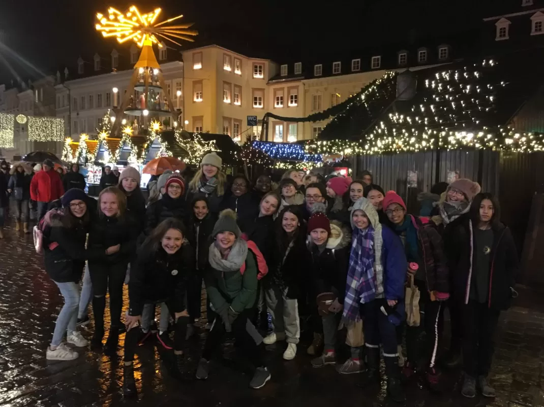 Lights, Lebenkuchenherz and language learning