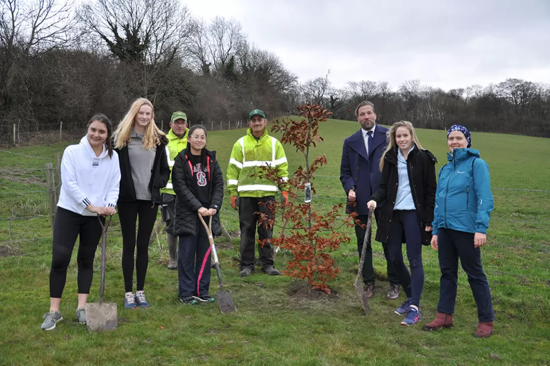 Eco Club digs deep