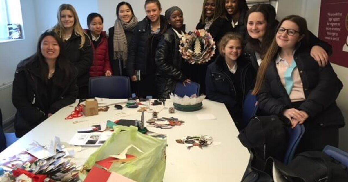 Students support work of Cardinal Hume Centre Woldingham School