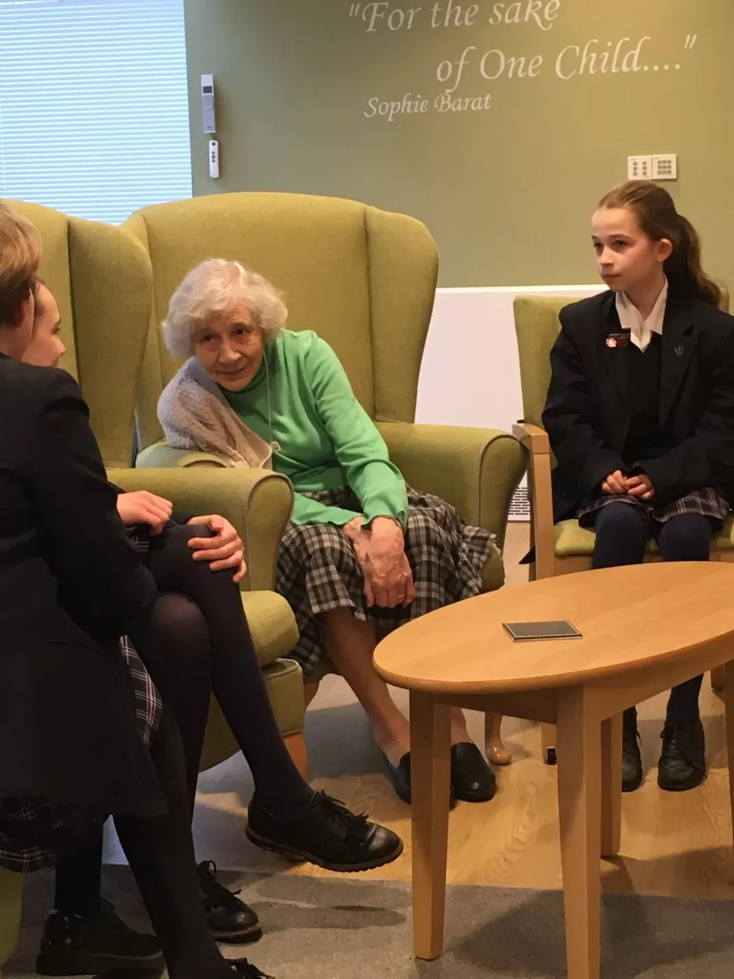 Sacred Heart Reps visit sisters