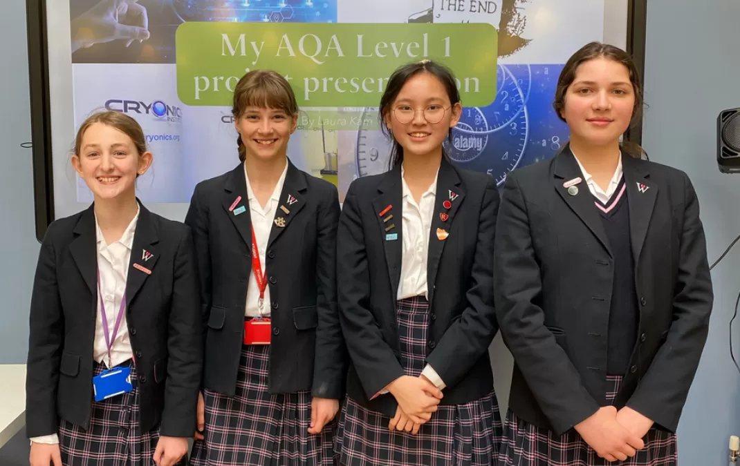 Year 8 students tackle topics such as cryonics and crop production for AQA qualification