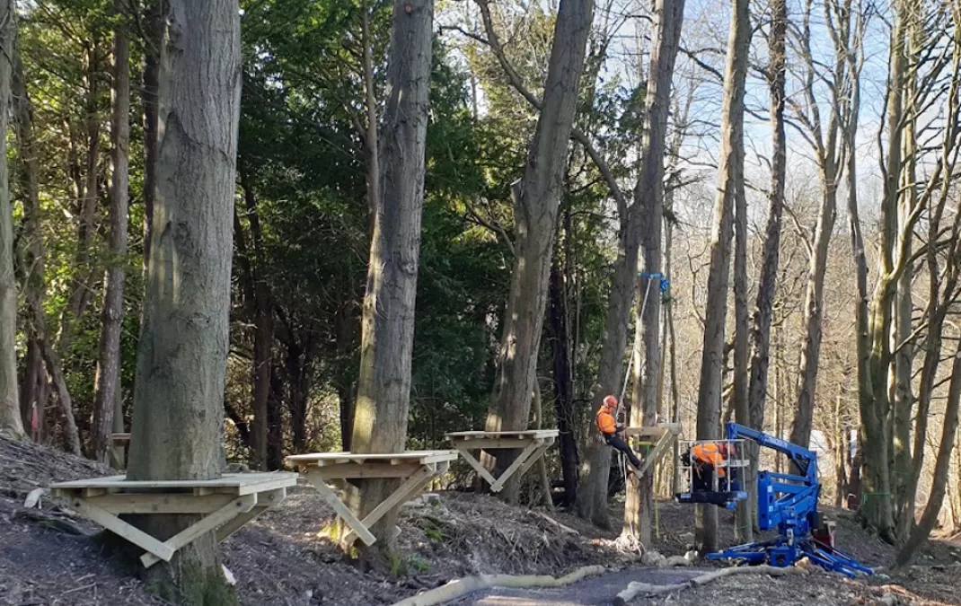 Outdoor Adventure & Education Centre build continues at pace