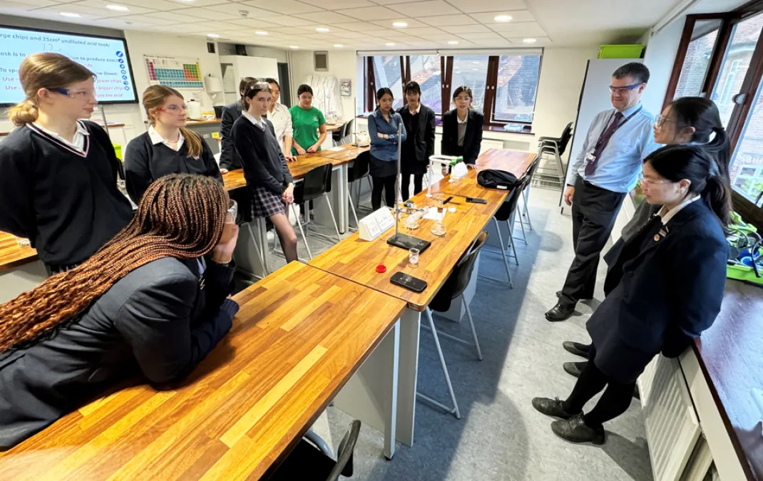 Woldingham devotes time and energy to British Science Week activities