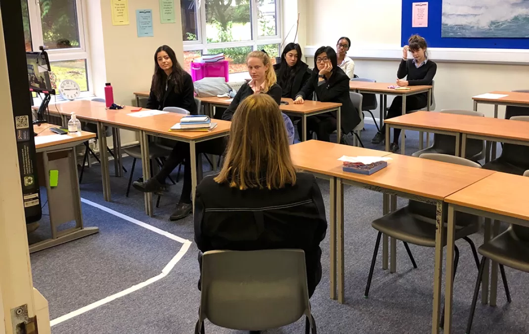 Networking session provides career insights for Upper Sixth
