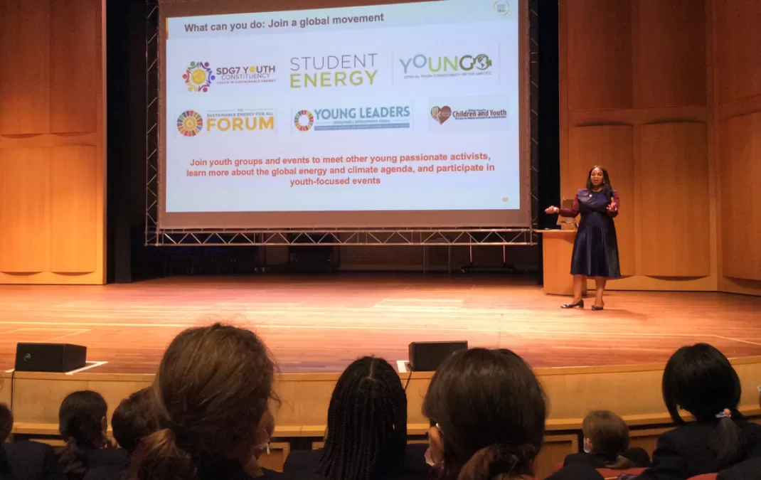 Students urged to make their voices heard at inspirational Dineen Lecture
