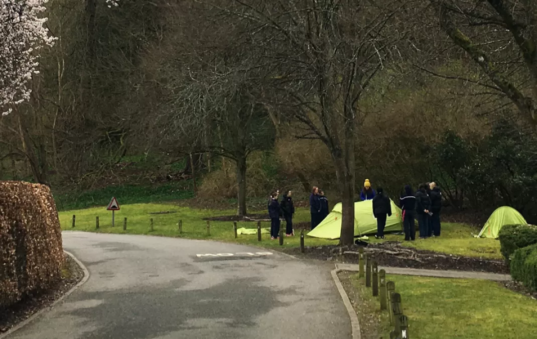 Bronze DofE students prepare for practice expedition