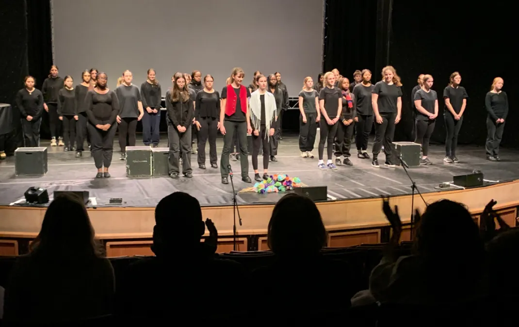 GCSE drama students produce powerful performances as part of exam preparation