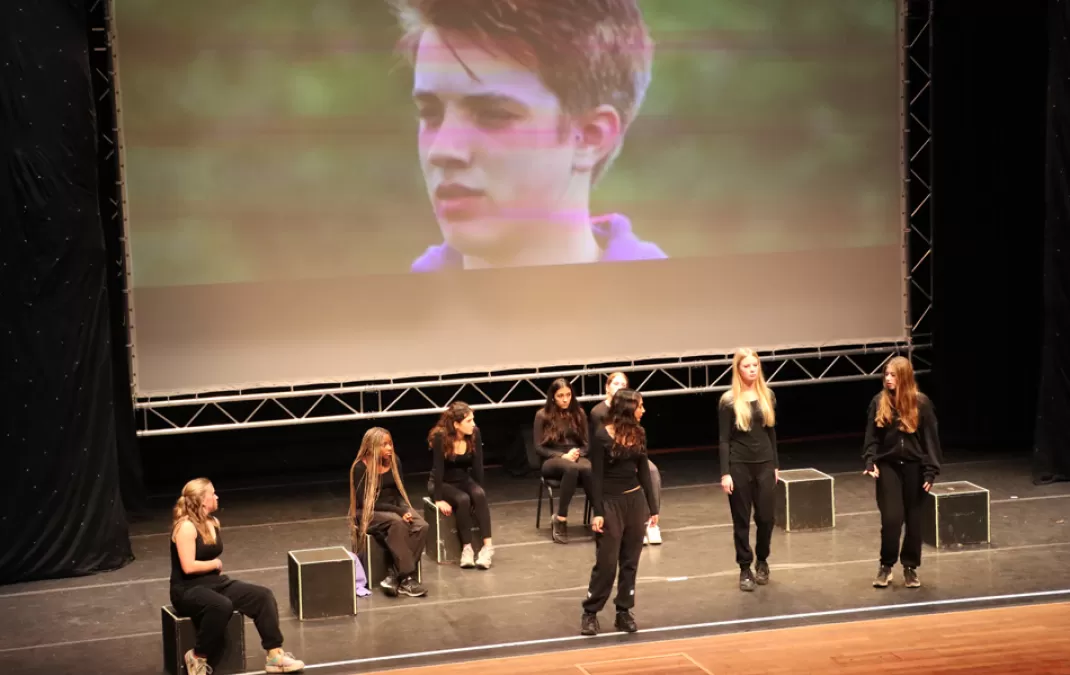 Plenty of drama as students perform, workshop and watch professionals at work