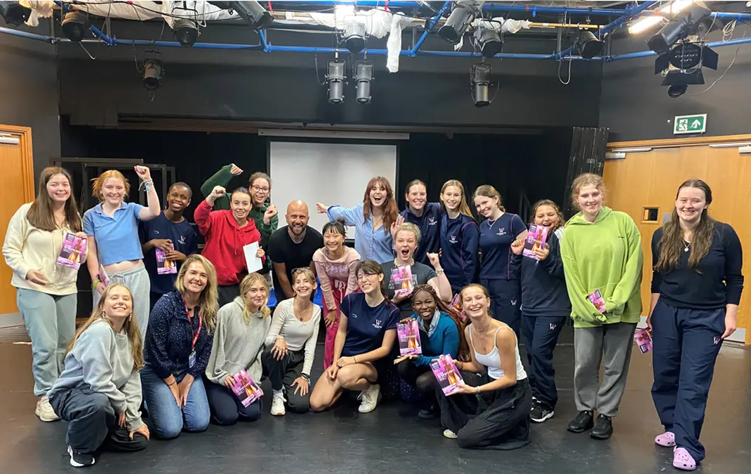 Drama workshops prepare students for exams ahead and open eyes to training as professional actors