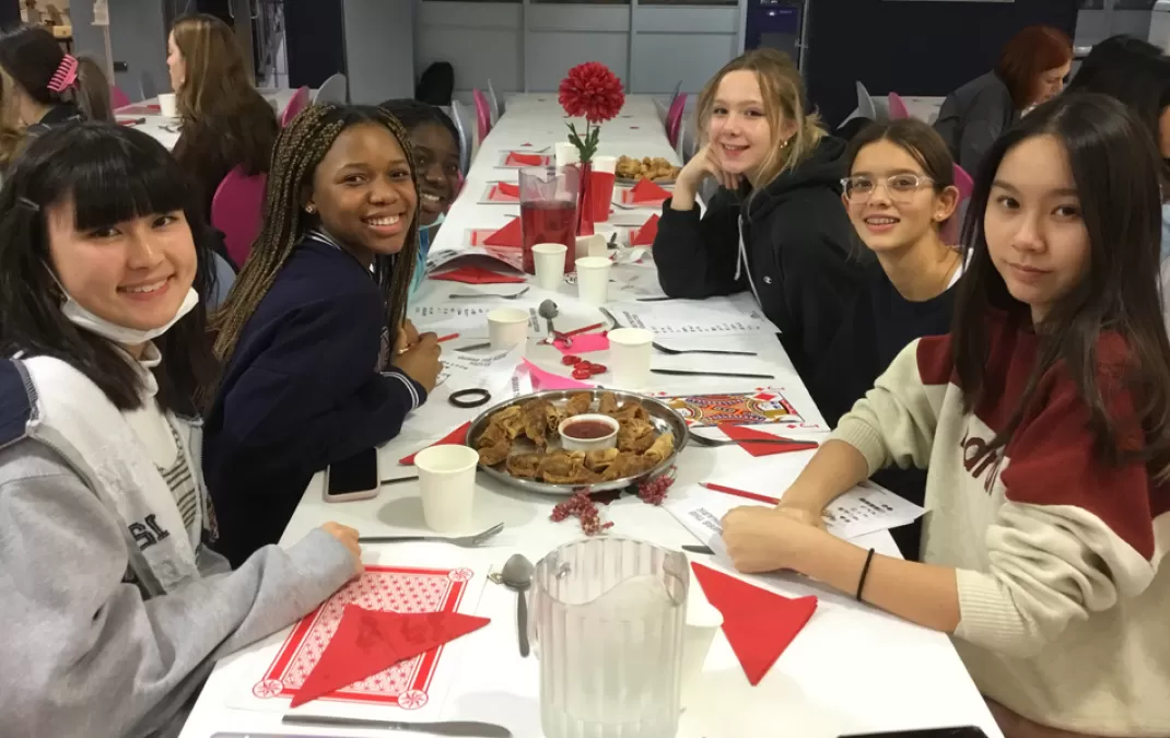 Duchesne House enjoys a hearty feast