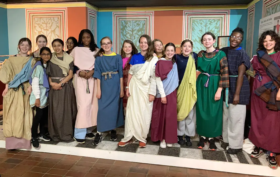 Year 7’s visit to Fishbourne Palace ‘opened doors in our minds’