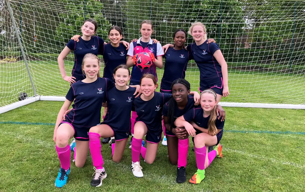 Students enjoy competition in the pool and match-winning times on the football pitch