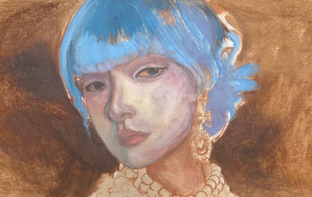 Lower Sixth artists produce powerful portraiture during extensive, intensive workshop