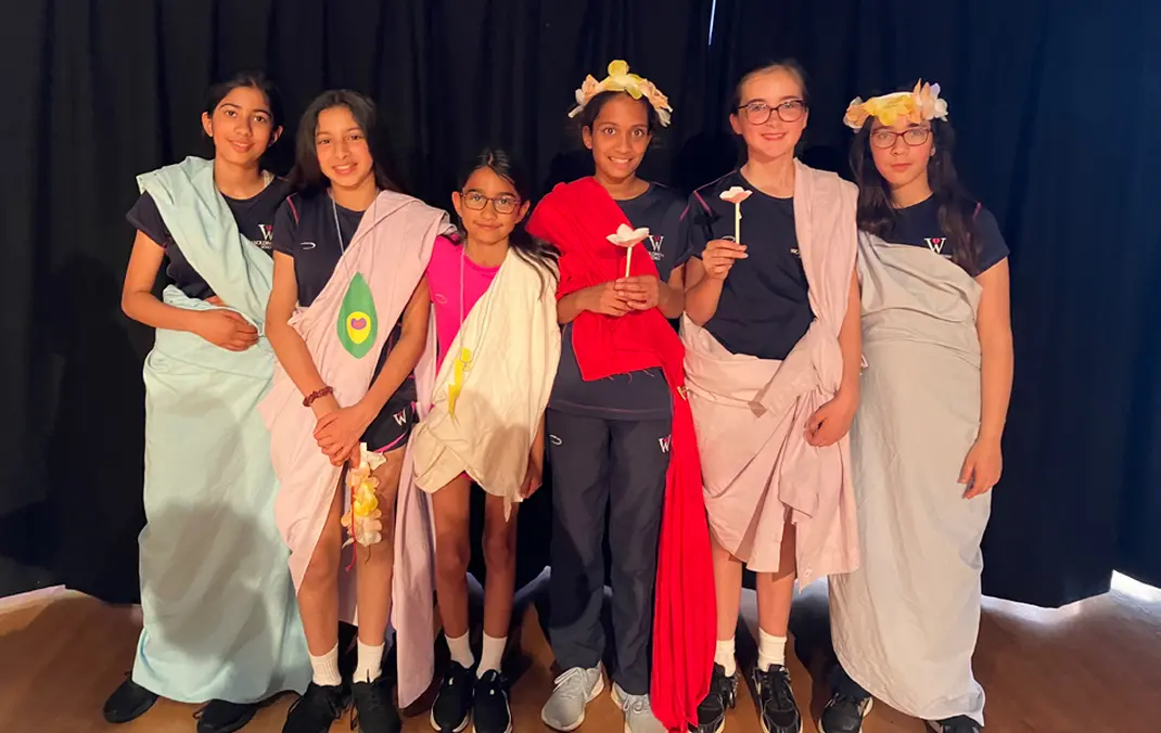 Junior classicists give confident performance in Latin at Ludi Scaenici Festival