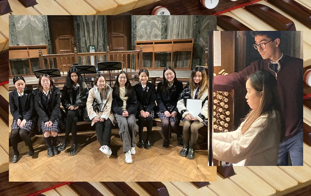 Playing Westminster Cathedral’s organ an unforgettable experience for Woldingham musicians