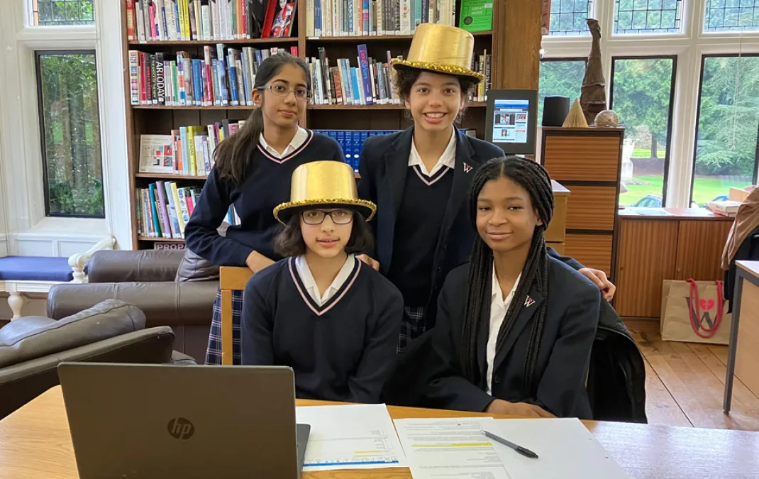 Excellent knowledge of children’s literature almost takes Woldingham to final of national reading competition