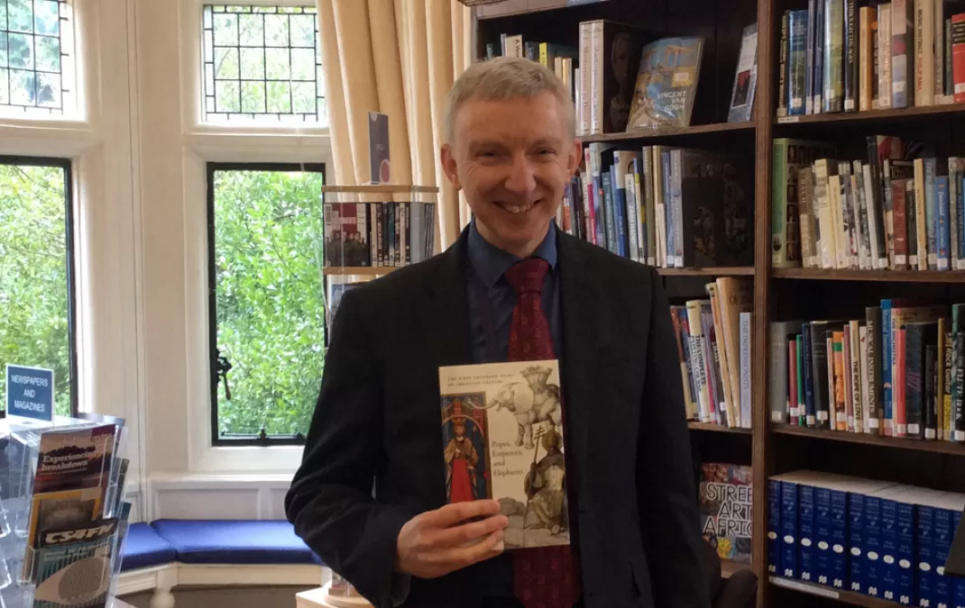 Teacher of English, Mr Peachey, turns his literary hand to history and sport