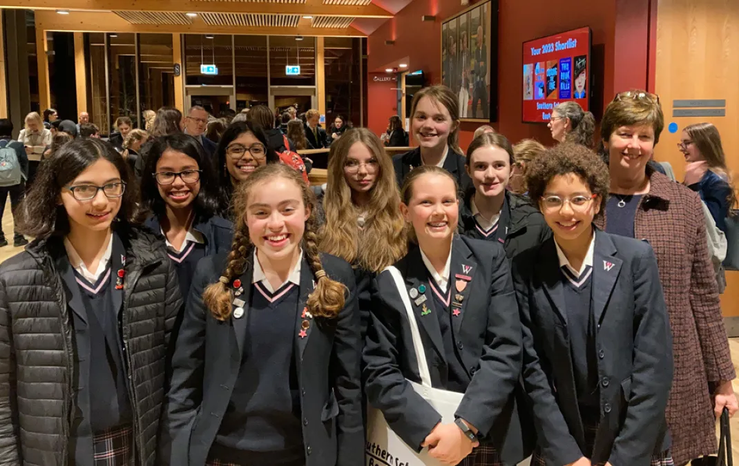 Students delighted to see favourite novel win this year’s Southern Schools Book Award