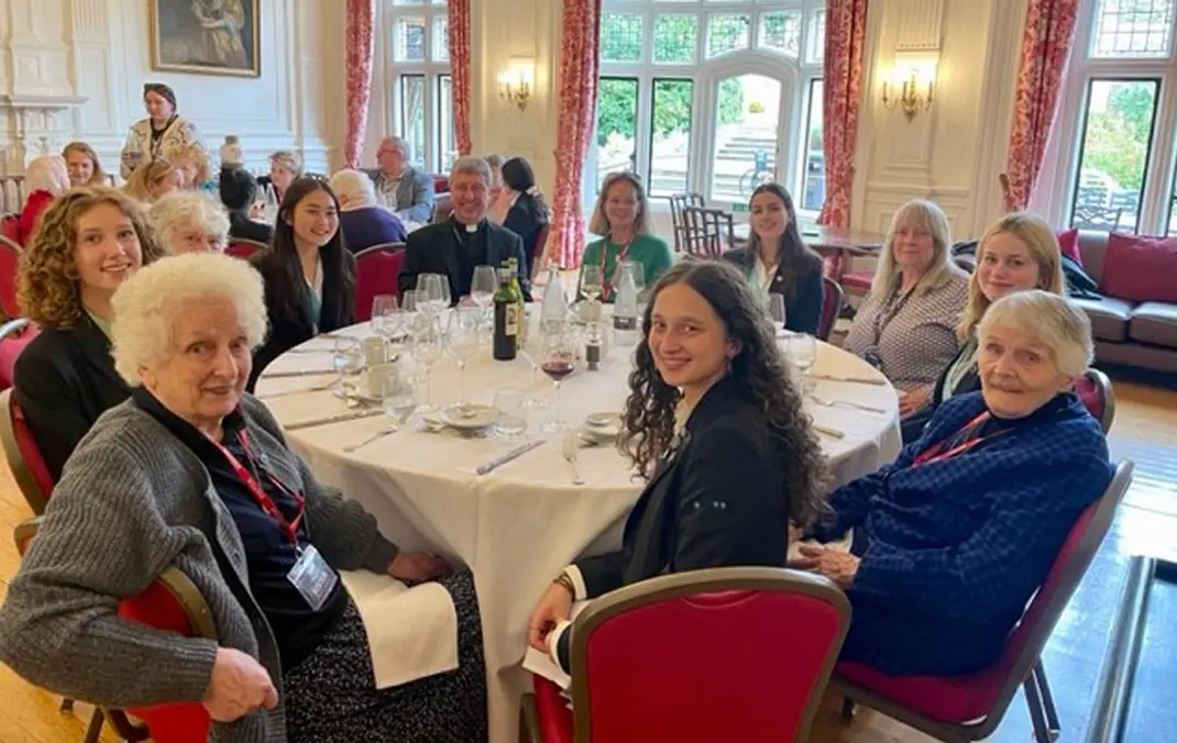 Sacred Heart Sisters share Woldingham memories on special return visit