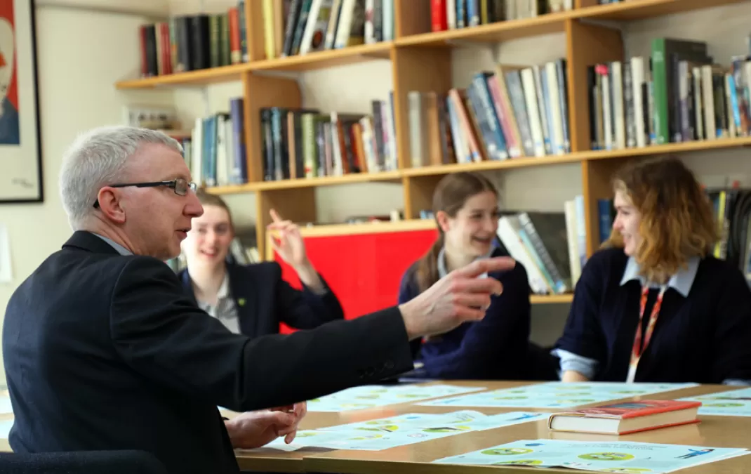 Lower Sixth students enjoy new conversation-centred Sophia Programme