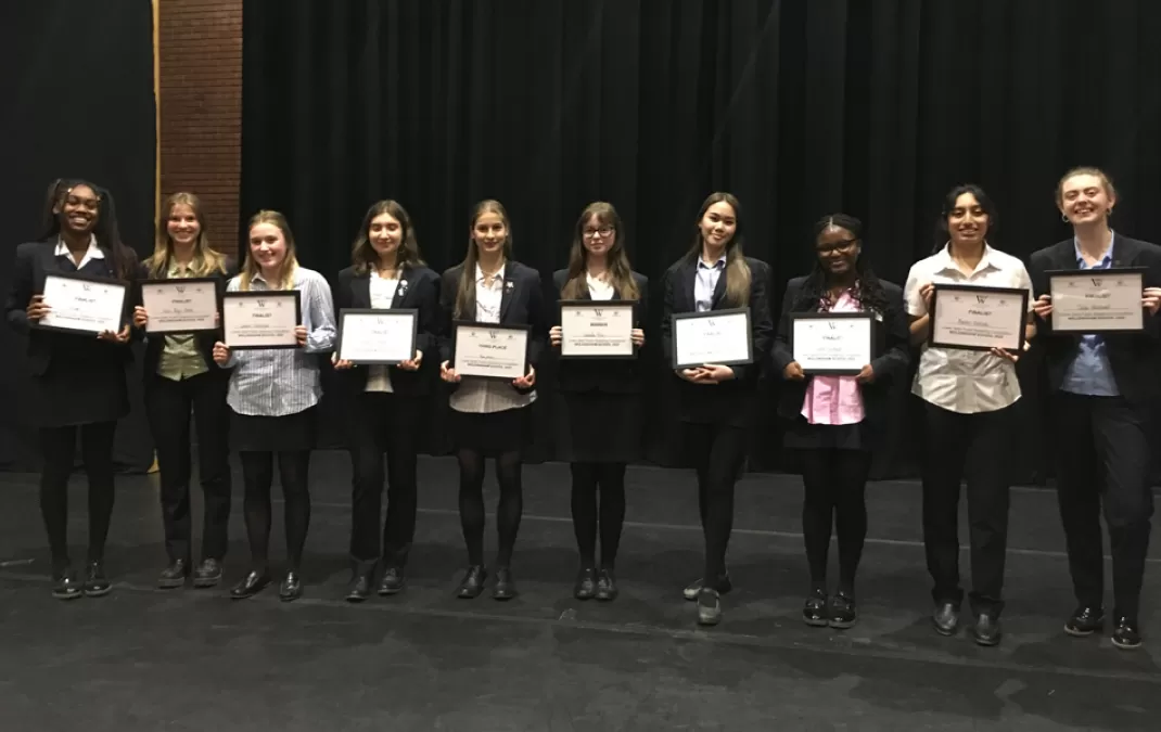 Lower Sixth enhance portfolio of skills through public speaking workshops