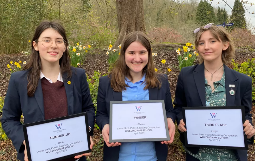Lower Sixth study the valuable craft of public speaking