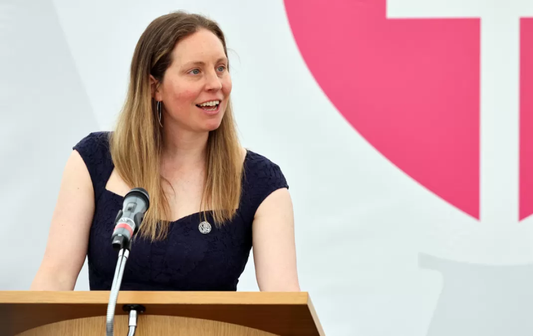 “Be bold” and put effort in to whatever you do urges Speech Day guest of honour Suzie Imber