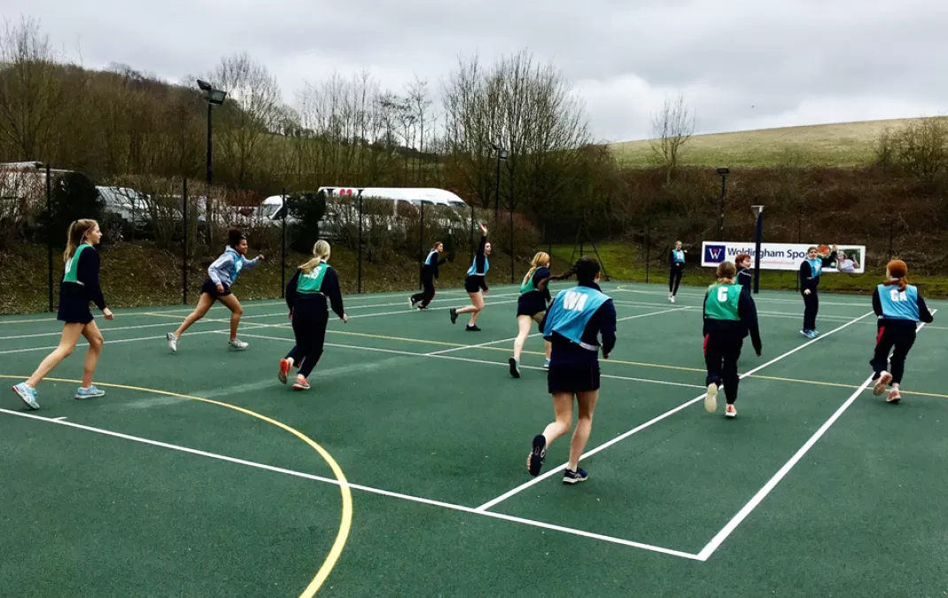 Students relish a sporting finish to term