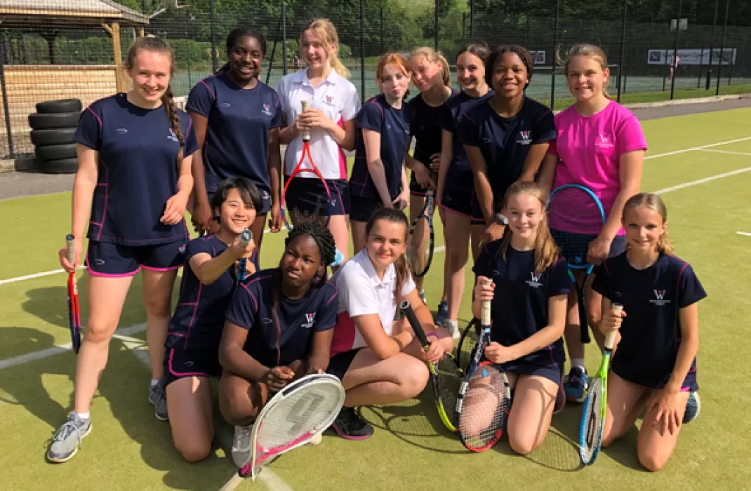 Tennis in full swing at Woldingham