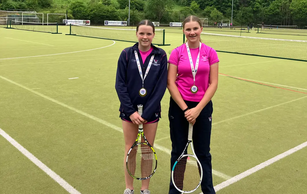 Leila gets a step closer to playing tennis at Wimbledon and three students selected for Surrey Schools’ Athletics Championship