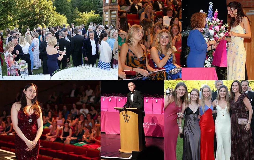 Upper Sixth leavers joined by parents and staff in a wonderful celebration of their time in the valley