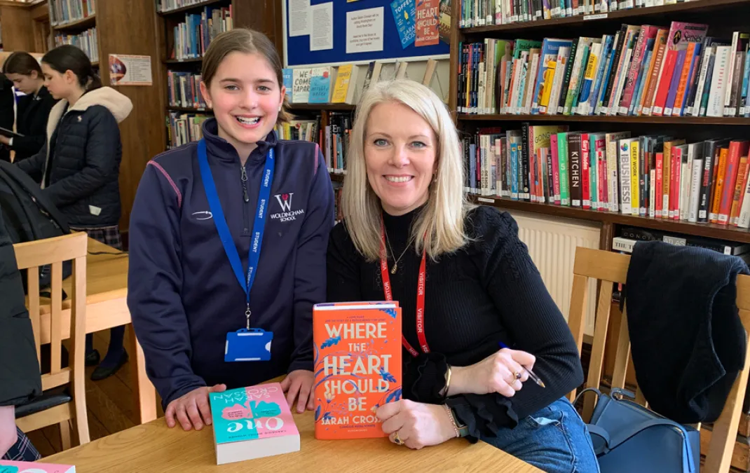 Award-winning author’s visit inspires creative writing and poetry performance on World Book Day