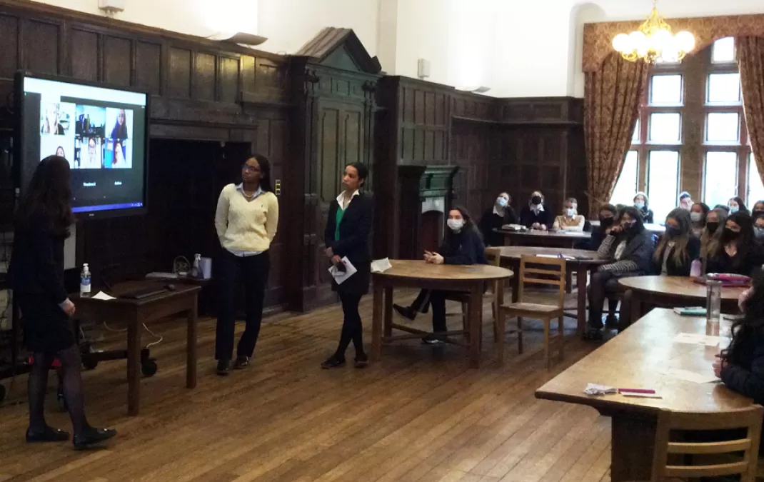 Lower Sixth sessions conclude a stimulating series of spring term Woldingham Talks