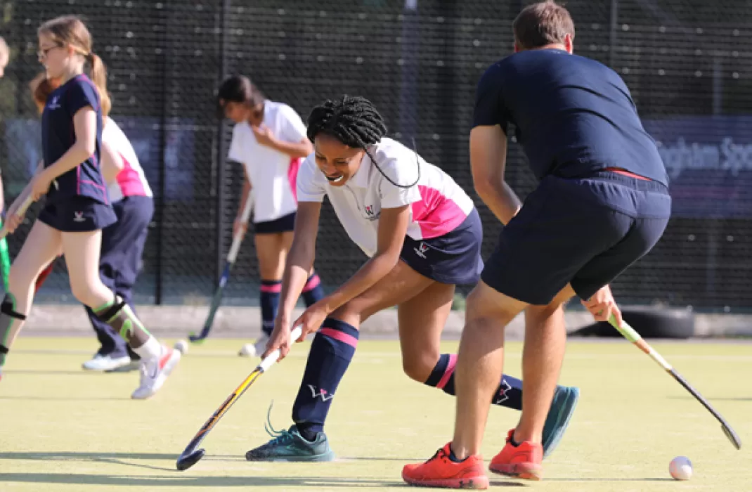Woldingham hockey players hone their skills