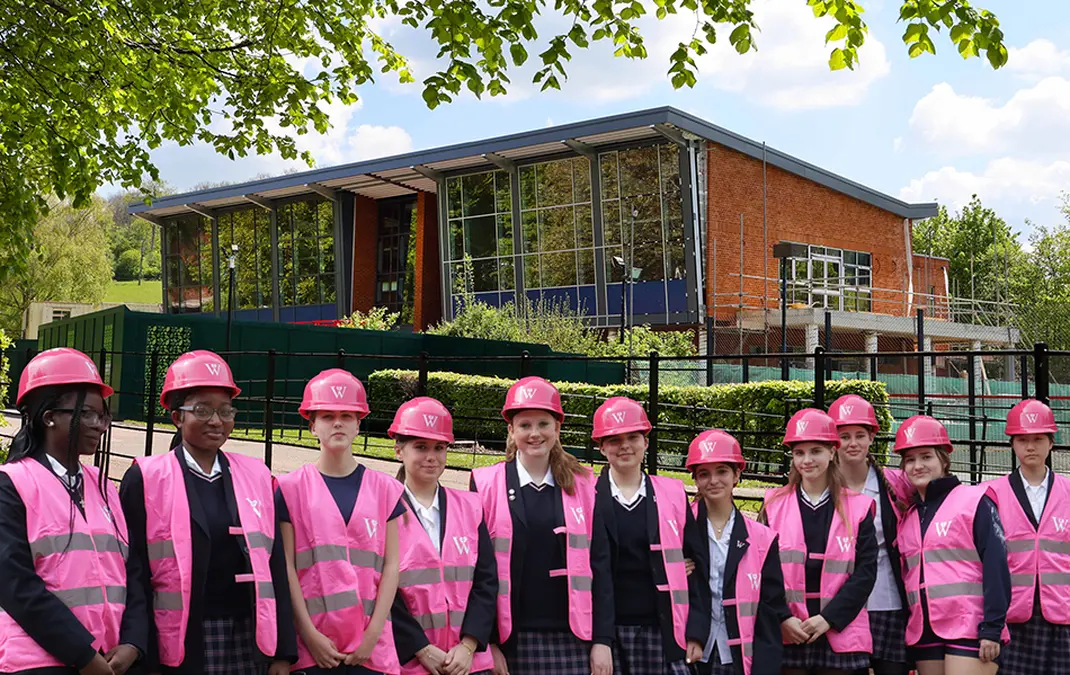 Year 10s enjoy an exciting glimpse into the future on tours of our new Sixth Form Centre