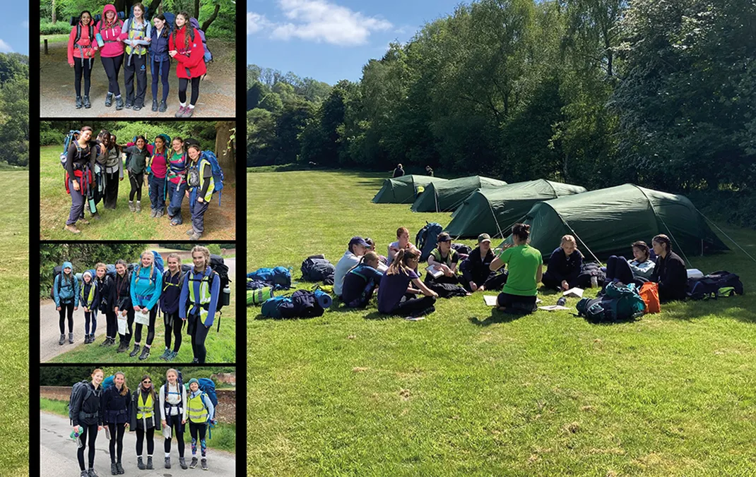 Students on Bronze DofE programme develop valuable skills on practice expedition