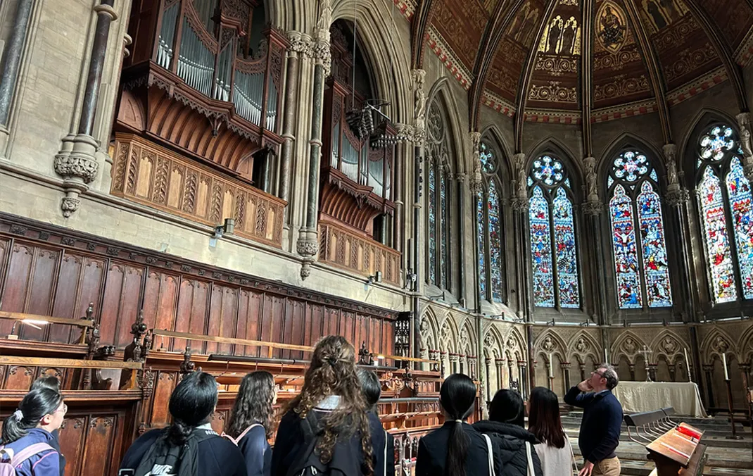 Woldingham musicians inspired by a visit to the University of Cambridge