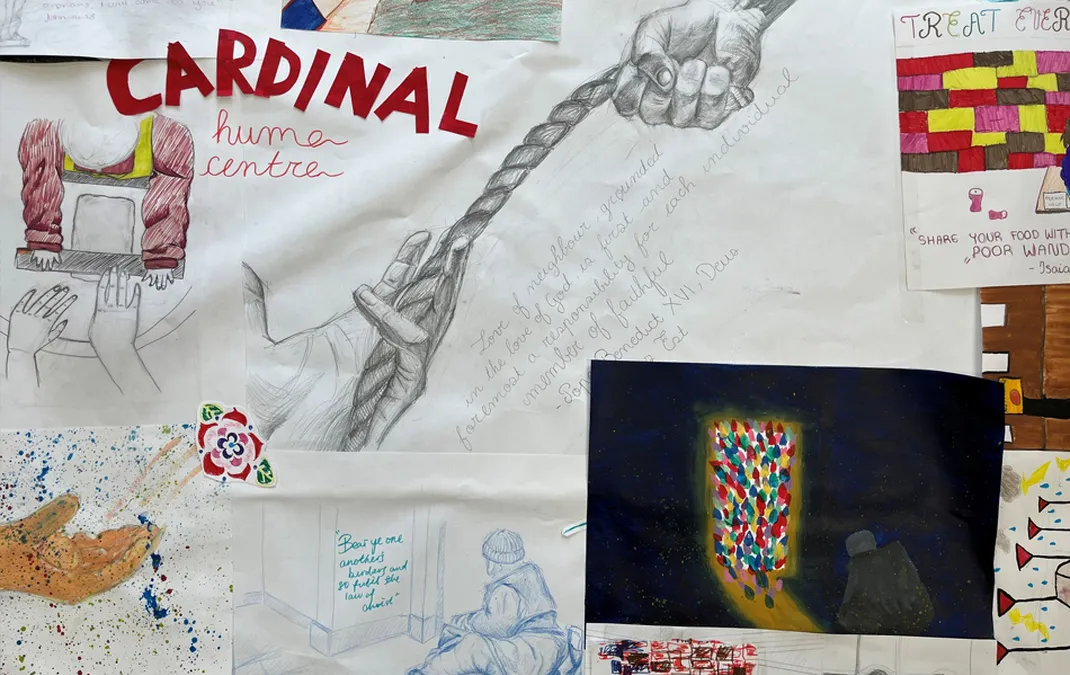 Sacred Heart goal is brought to life for students by charities including Mary&rsquo;s Meals and the Cardinal Hume Centre at Days of Reflection