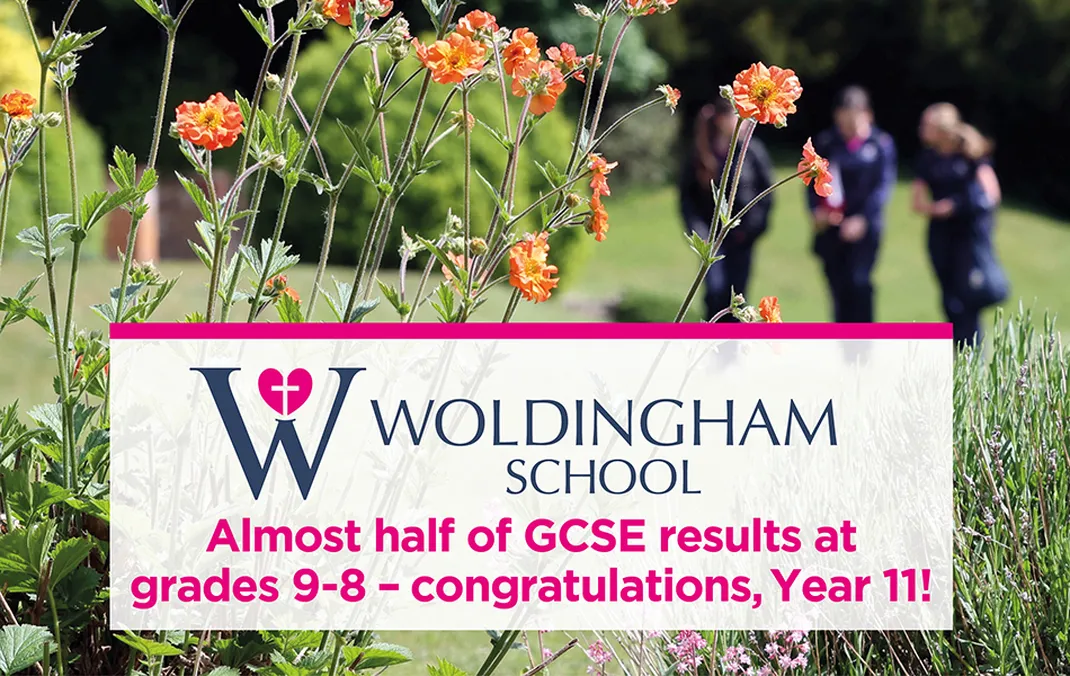 Fantastic GCSE results for Woldingham girls, with nearly half of grades at 9-8