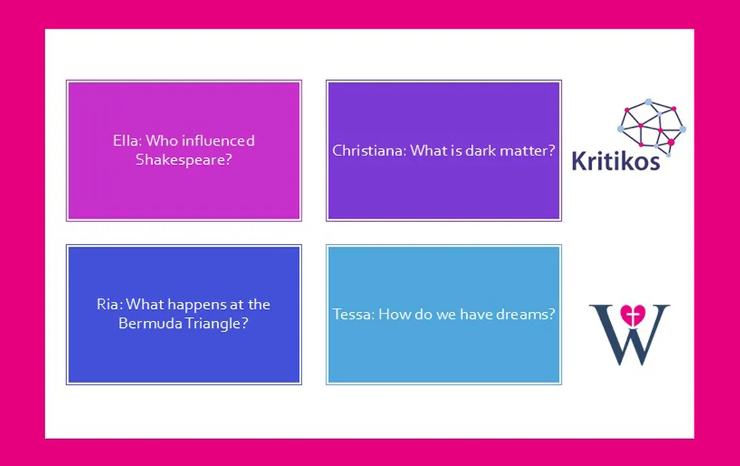 Year 7s impress with their research into dark matter, dreams, Shakespeare and the Bermuda Triangle