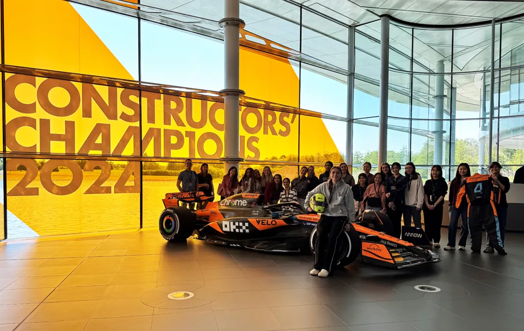 Visit to McLaren F1 HQ inspires STEM Society members