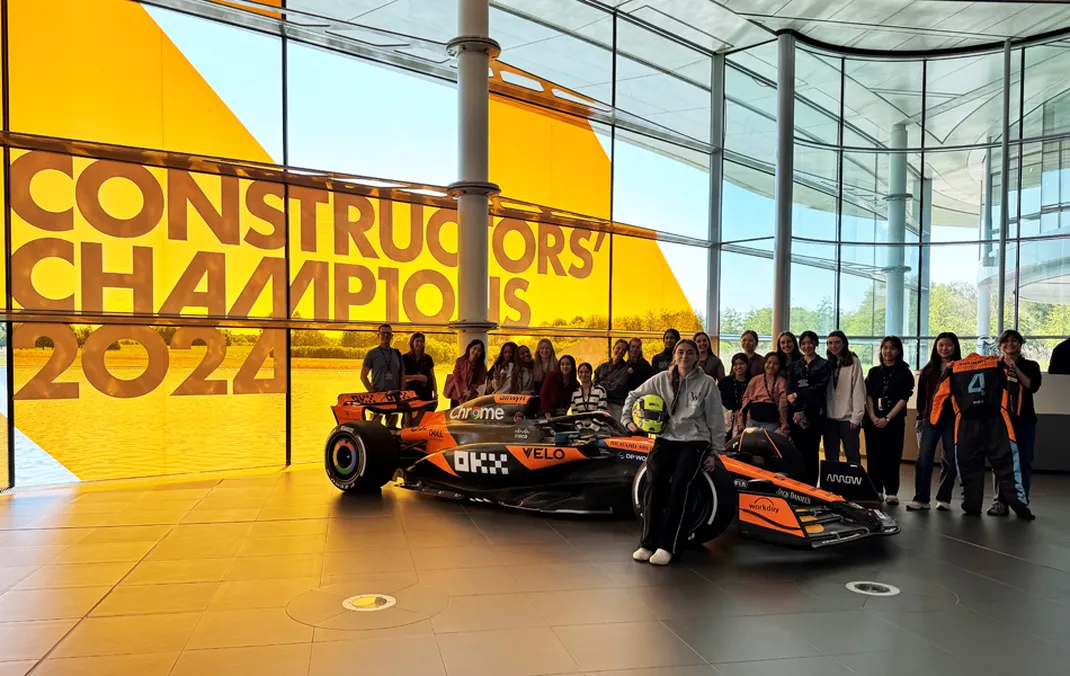 Visit to McLaren F1 HQ inspires STEM Society members