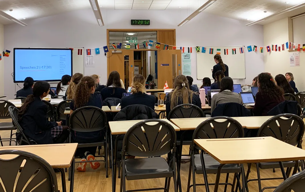 Students deepen their understanding of global issues at Model United Nations conference