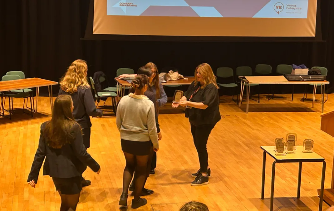 Student-founded company wins award at Young Enterprise Surrey Showcase