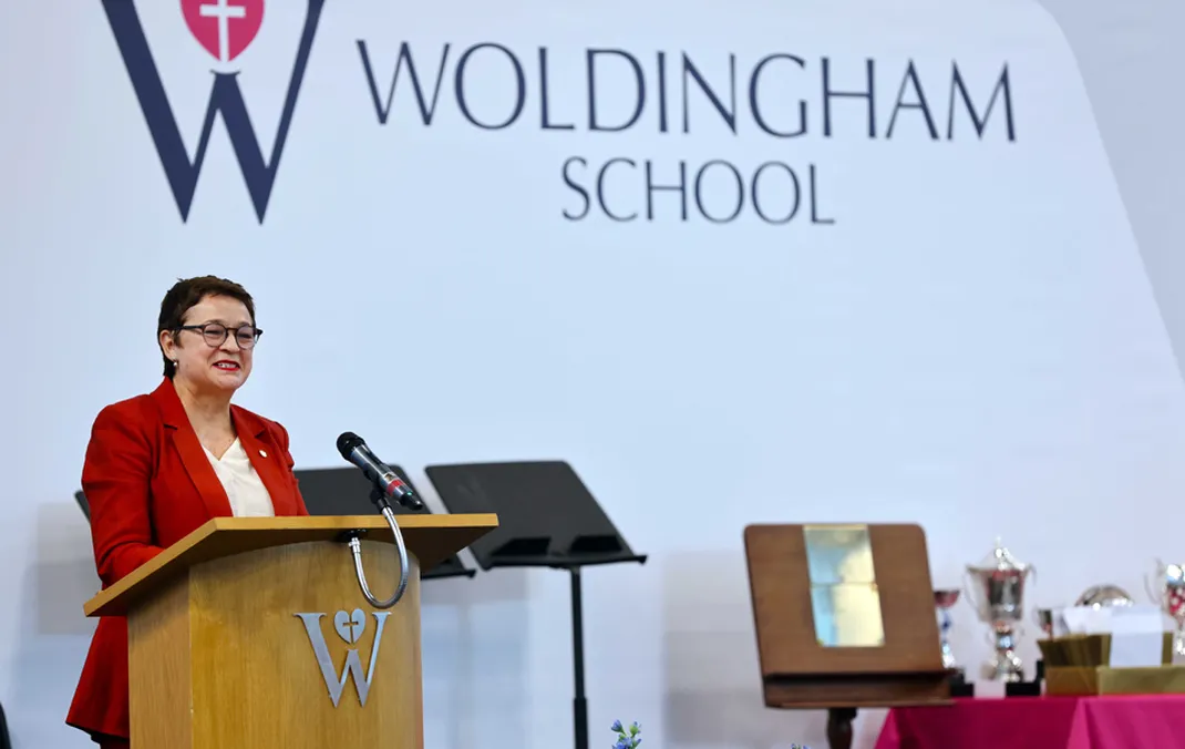 “Woldingham gave me a superpower”, says Speech Day guest speaker Amalia Navarro, Chief of Communication for UN Trade and Development