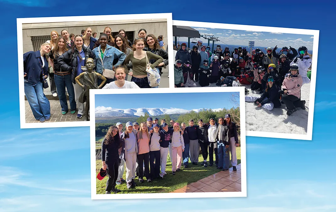 Trips take skiers and students of Spanish to the mountains and mathematicians to the top of the Empire State Building